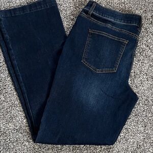 Maurices Stretch Denim Button Fly Mid Rise Jeans Size Large